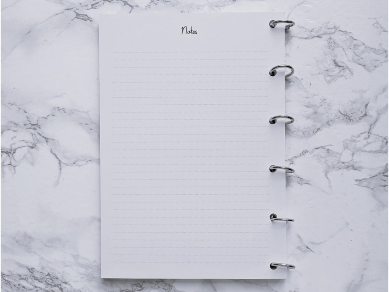 Agenda & bilan mensuel - A6