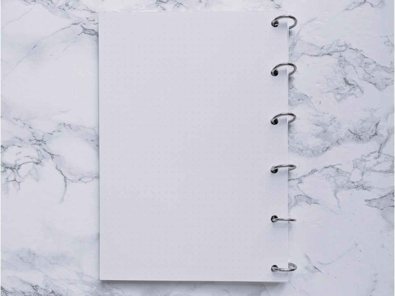 Agenda Vertical & bilan mensuel - Bujo