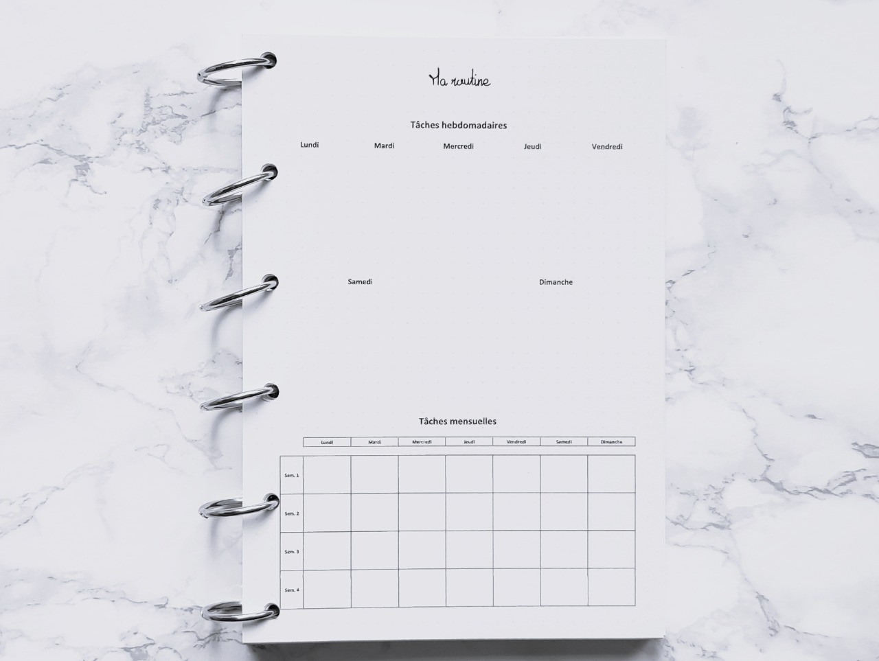 Bullet journal] Planning mensuel, annuel, hebdomadaire et quotidien - Vie  de Miettes