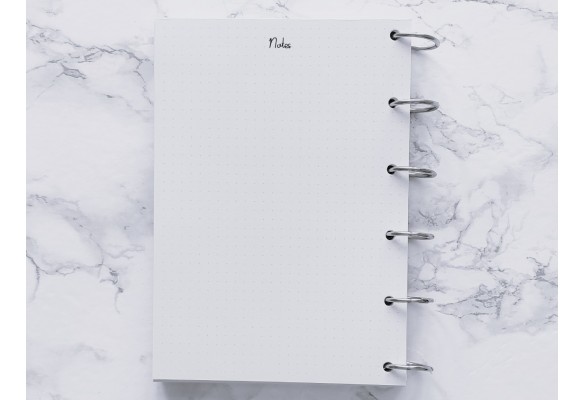 Agenda mensuel non daté 26 pages - Bujo