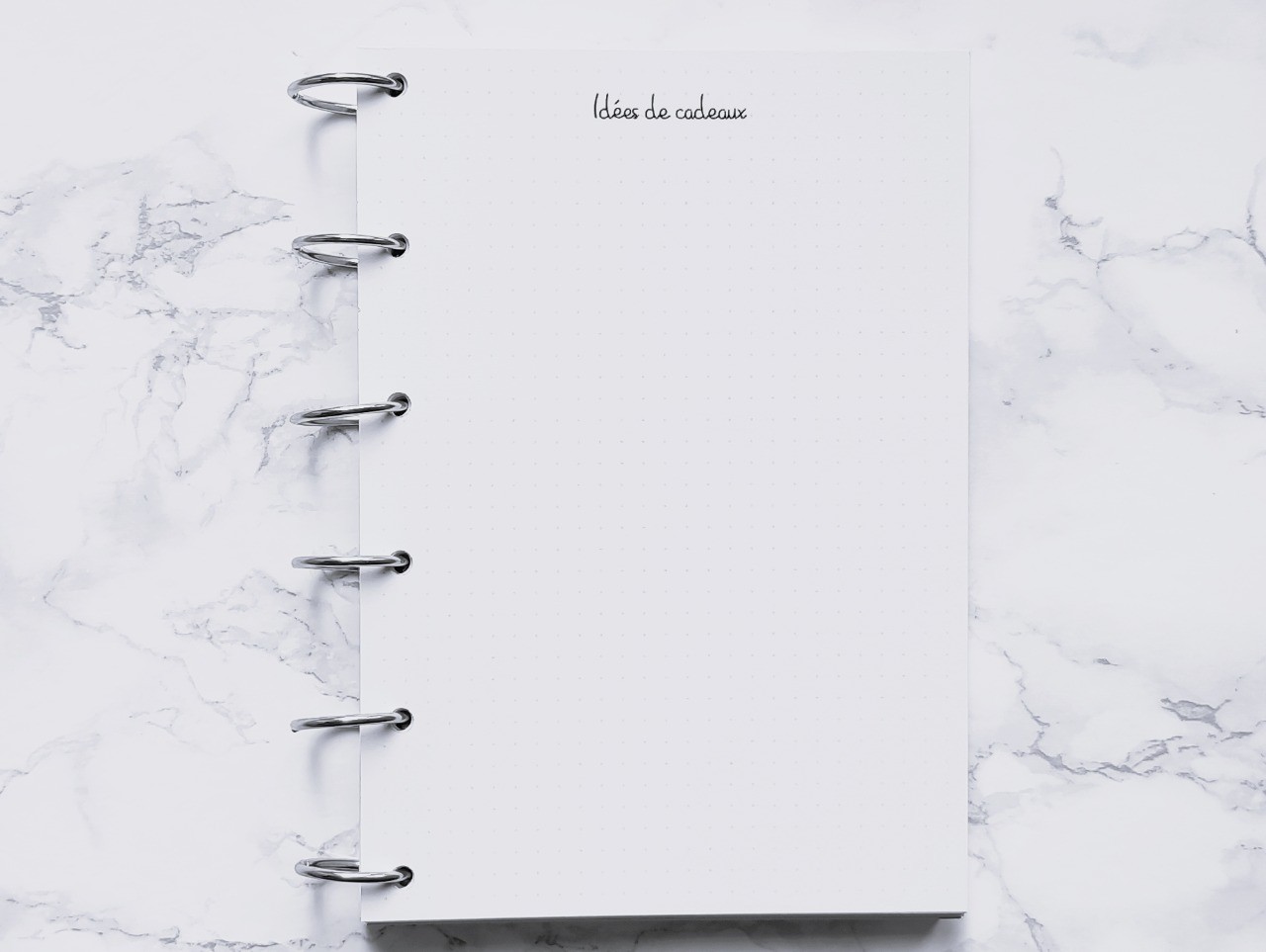 Idées de cadeaux - Bujo