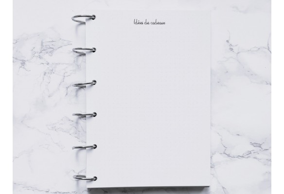 Idées de cadeaux - Bujo