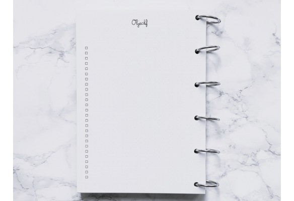 Objectif (décomposé) - Bujo