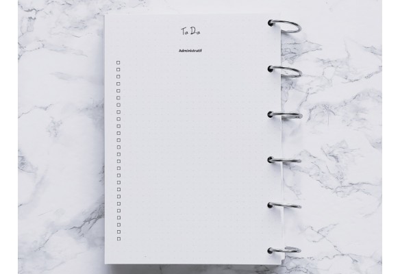 To Do Administratif - Bujo