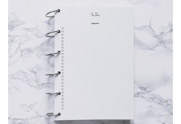 To Do Logement - Bujo