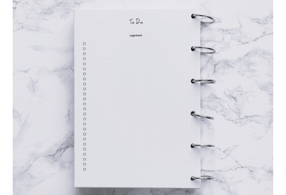 To Do Logement - Bujo