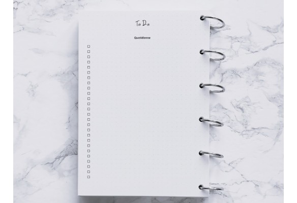 To Do Quotidienne - Bujo