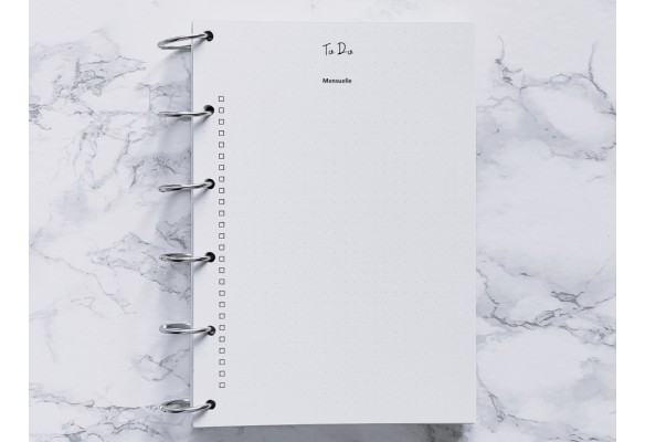 To Do Mensuelle - Bujo