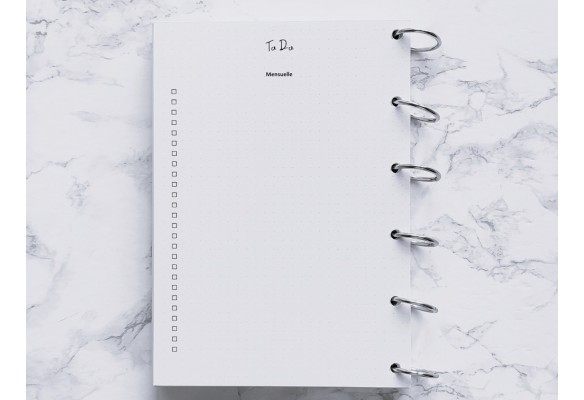To Do Mensuelle - Bujo