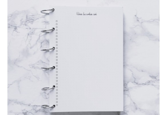 Idées de sorties ciné - Bujo