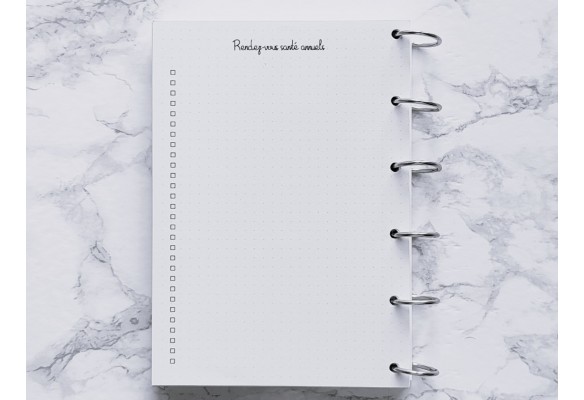 Rendez-vous santé annuels - Bujo