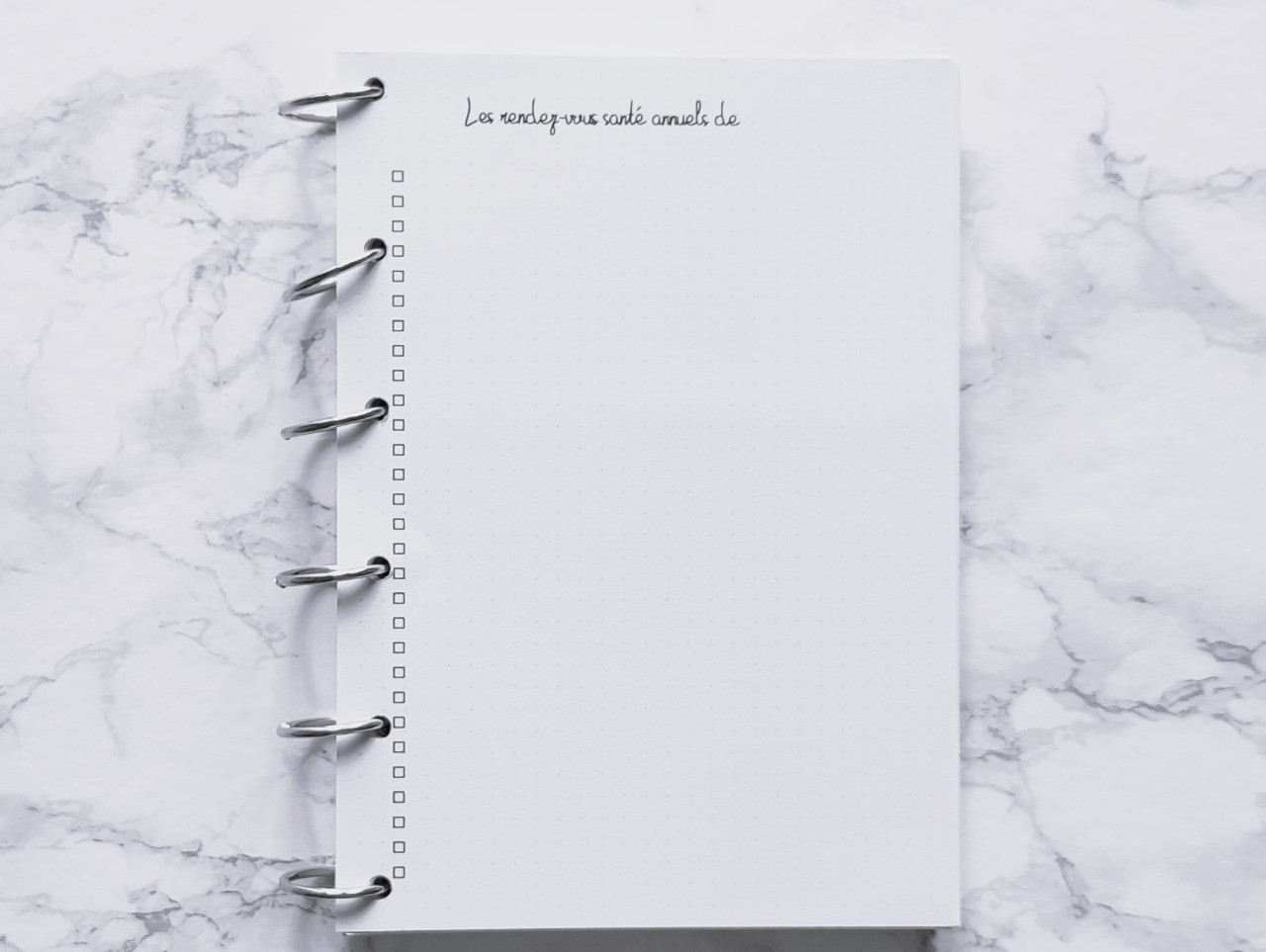 Les rendez-vous santé annuels de - Bujo