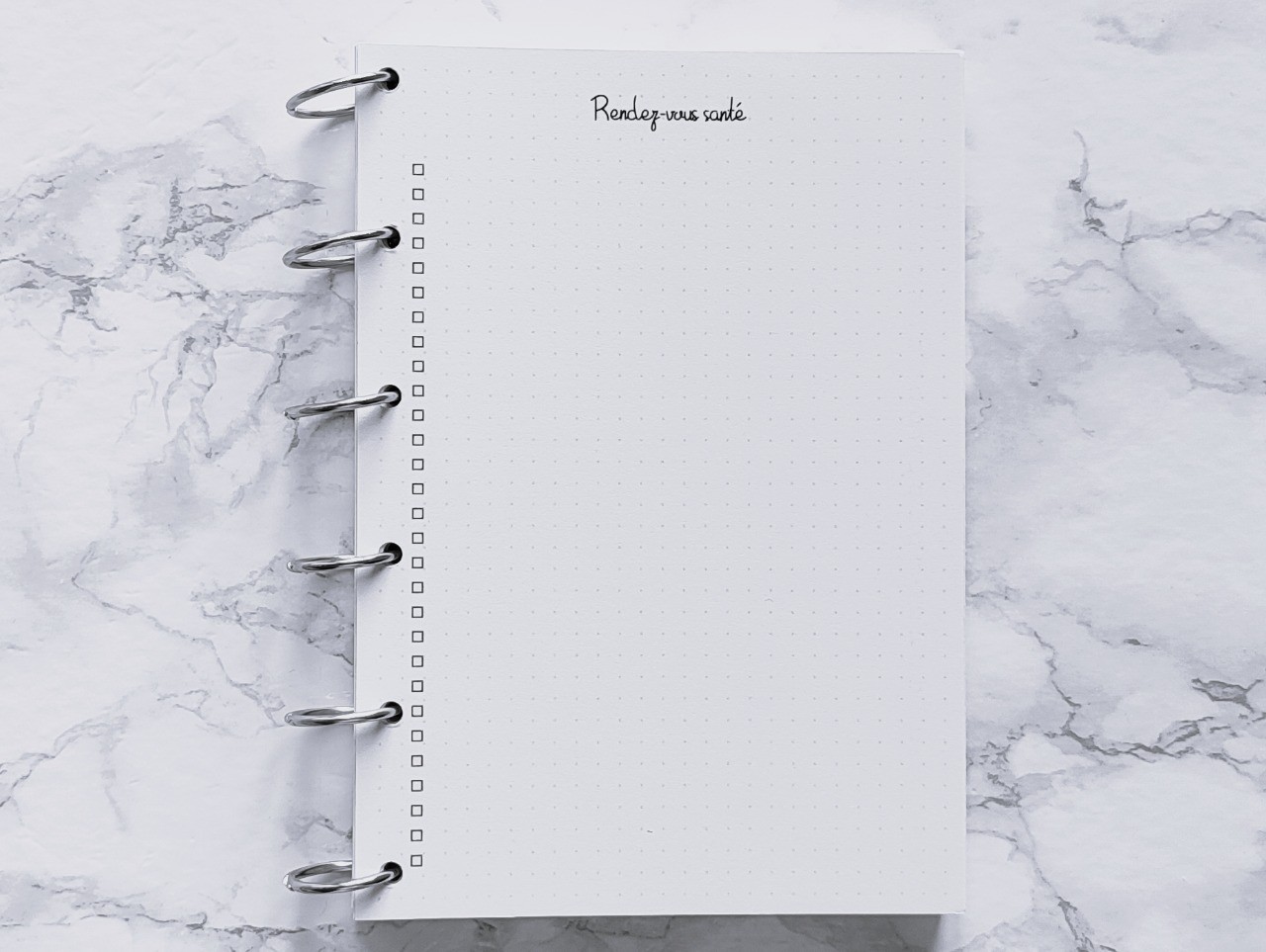 Rendez-vous santé - Bujo