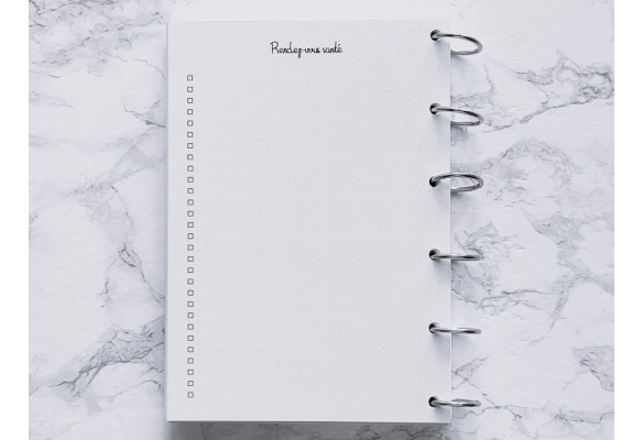 Rendez-vous santé - Bujo