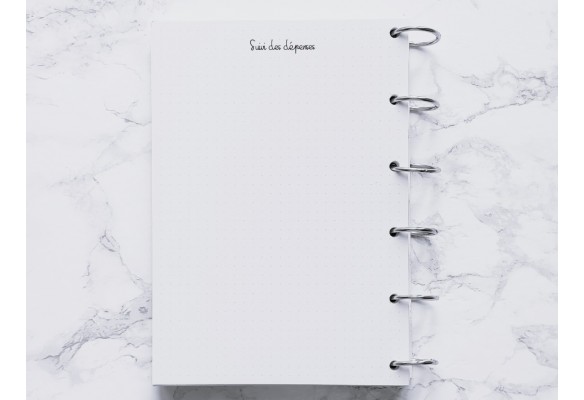 Suivi des dépenses - Bujo