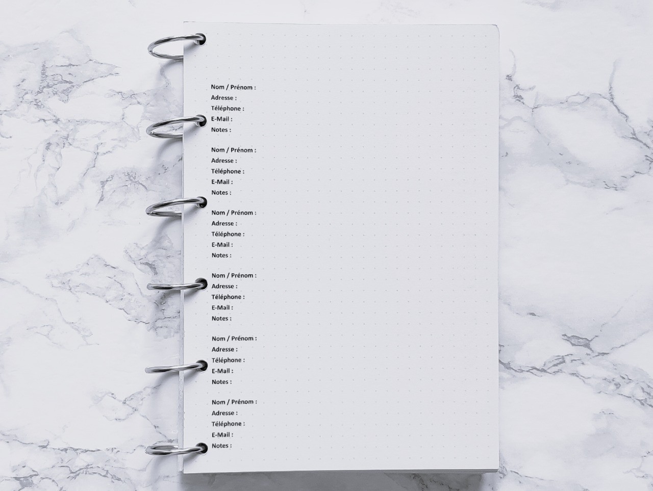 A personnaliser (Répertoire) - Bujo