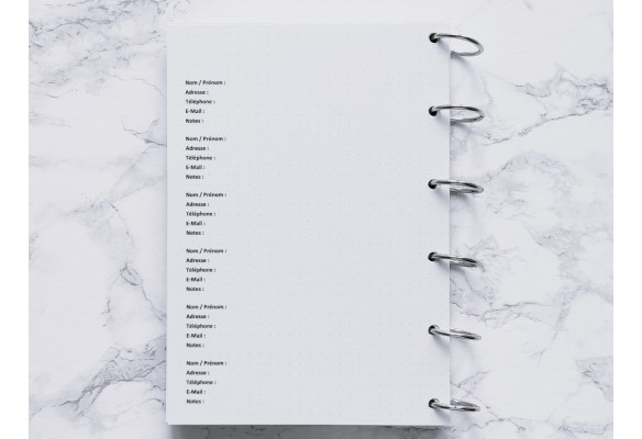 A personnaliser (Répertoire) - Bujo