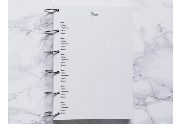 Divers (Répertoire) - Bujo