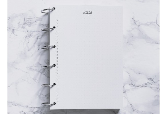 Wishlist - Bujo