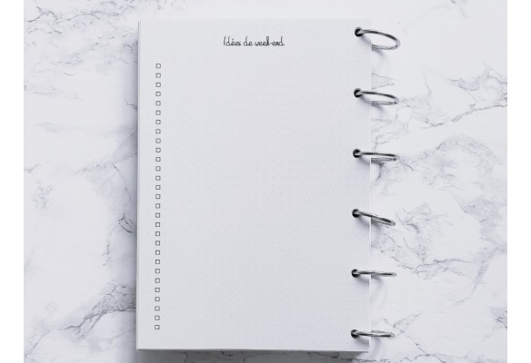 Idées de week-end - Bujo