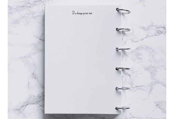 Du temps pour moi - Bujo