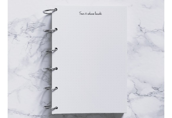 Trucs & astuces beauté - Bujo