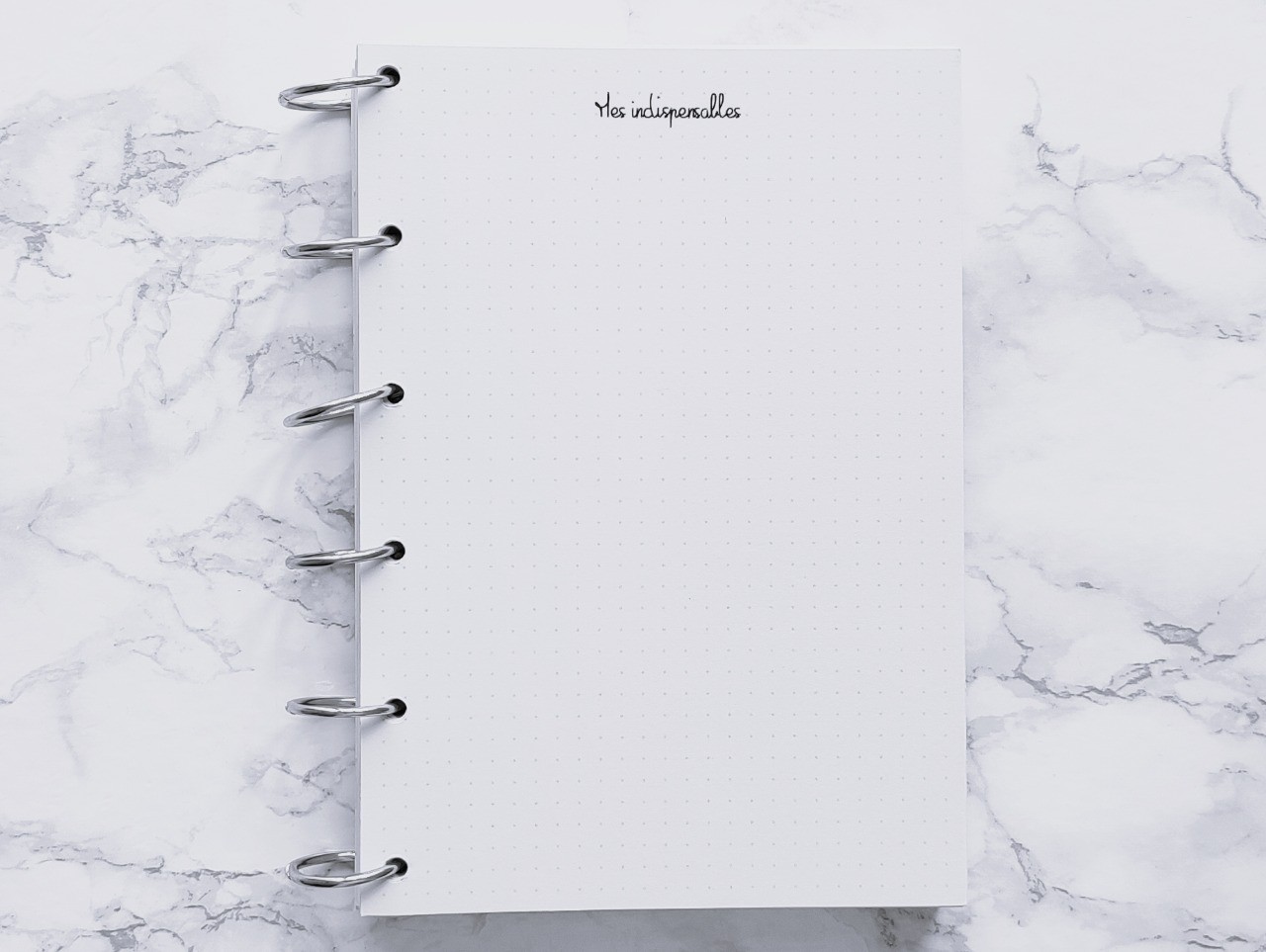 Mes indispensables - Bujo