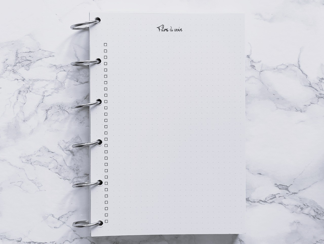 Films à voir - Bujo