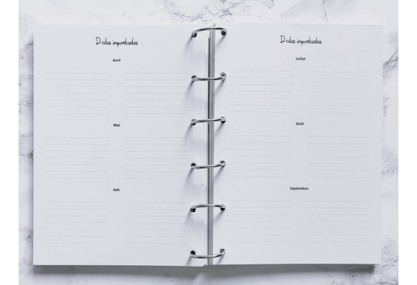 Dates importantes - A6