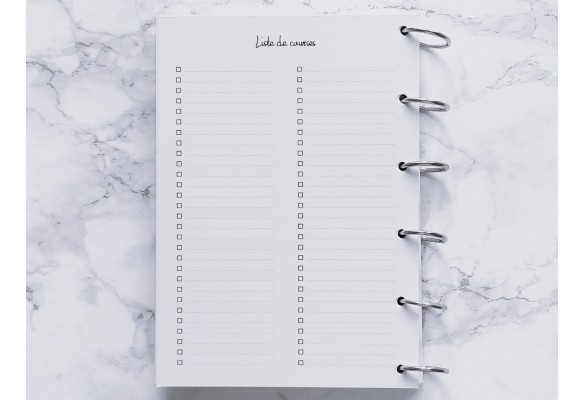 Liste de courses - A4