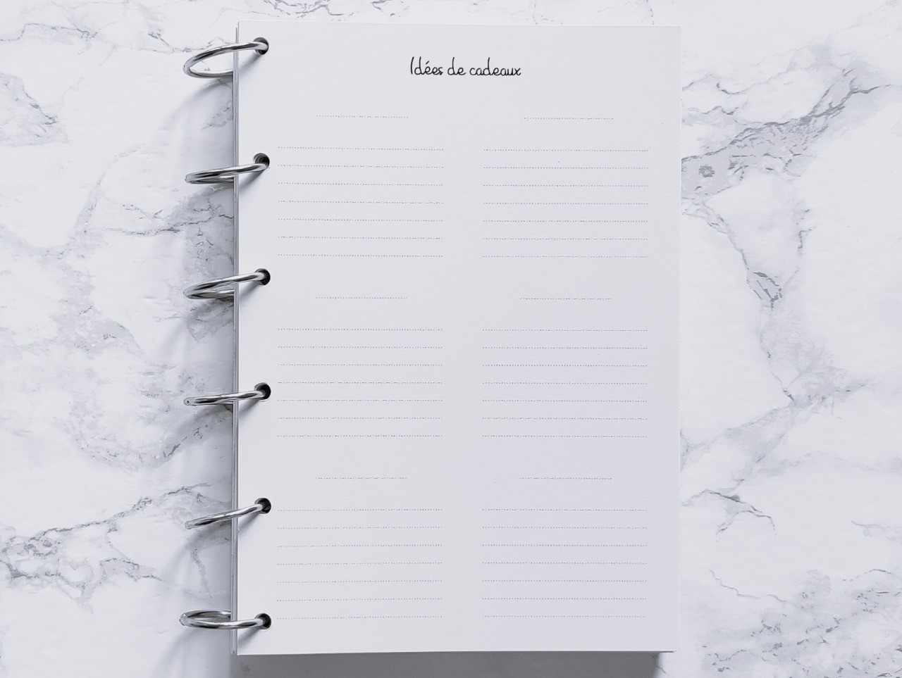 Idées de cadeaux - A4