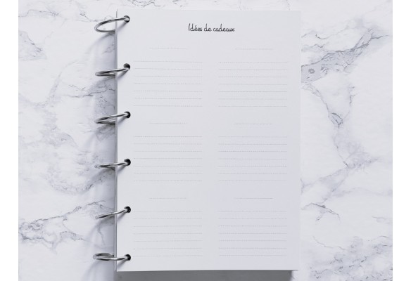 Idées de cadeaux - A5