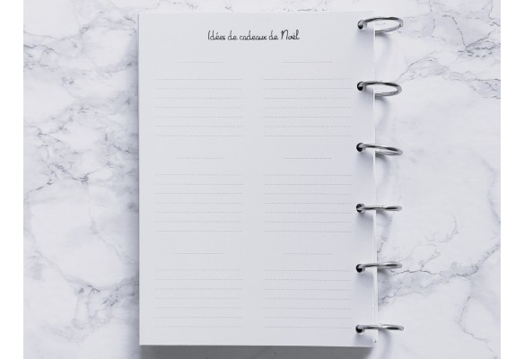 Idées de cadeaux de Noël - A6