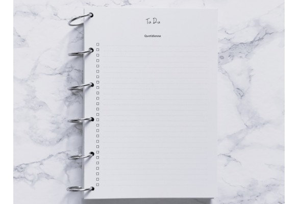 To Do Quotidienne - A4