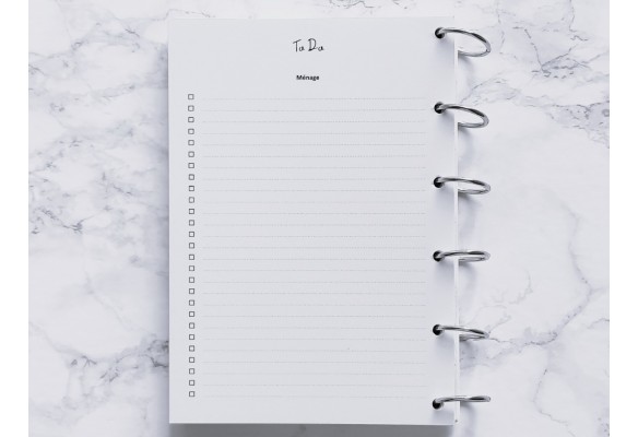 To Do Ménage - A5