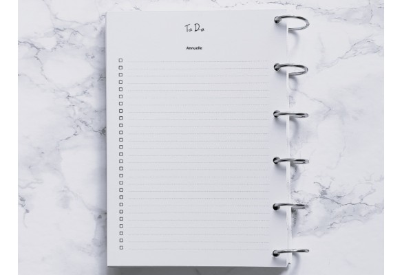 To Do Annuelle - A5