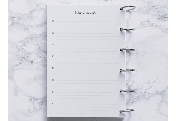 Idées de week-end - A5