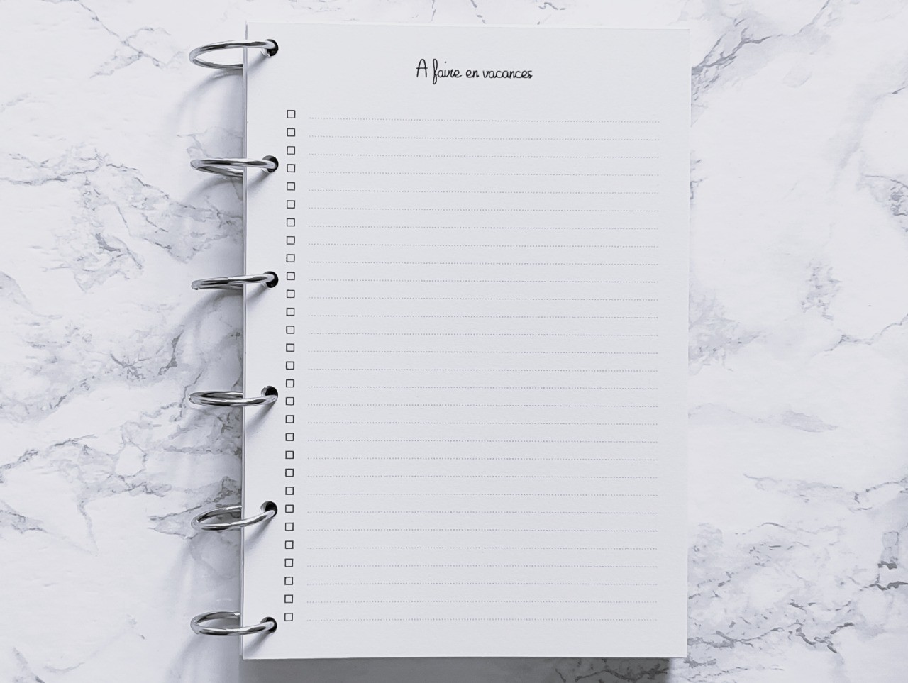 A faire en vacances - A5