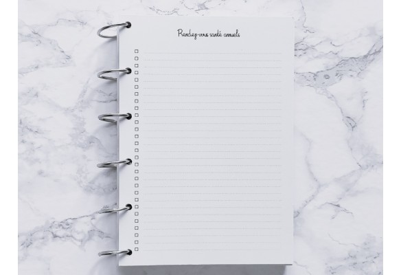 Rendez-vous santé annuels - A4