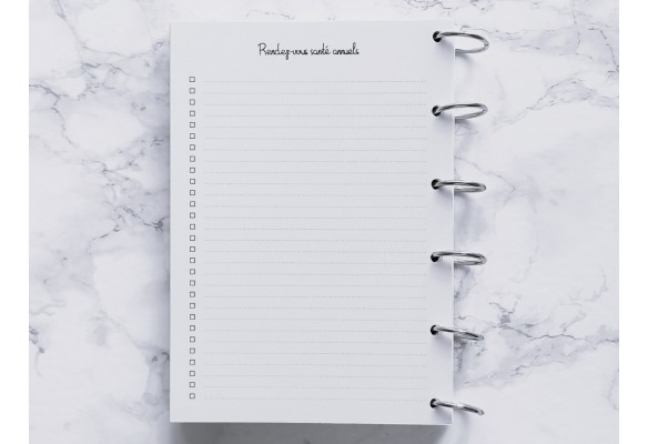 Rendez-vous santé annuels - A4