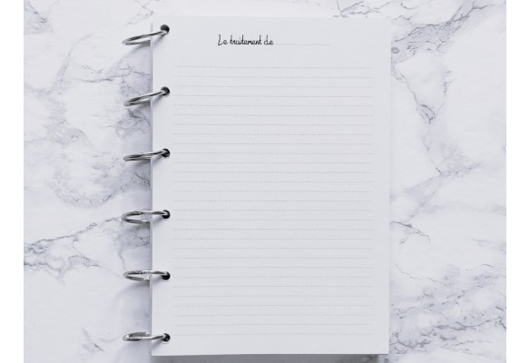 Le traitement de - A5