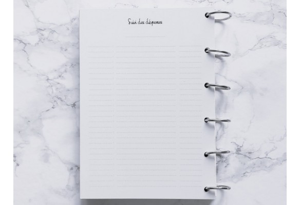 Suivi des dépenses - A4