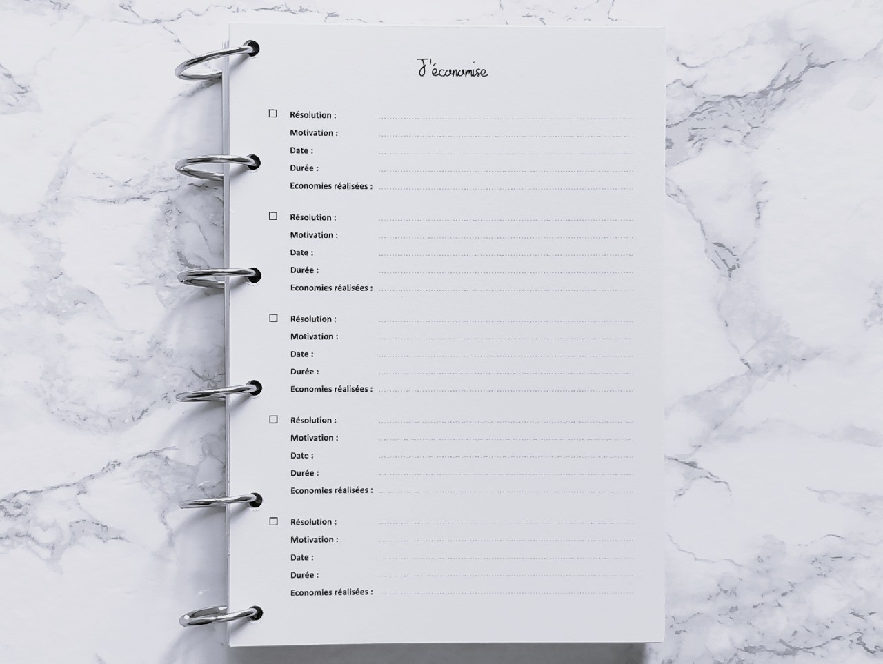 J’économise - A5