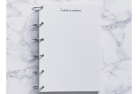 Contrats de maintenance - A6