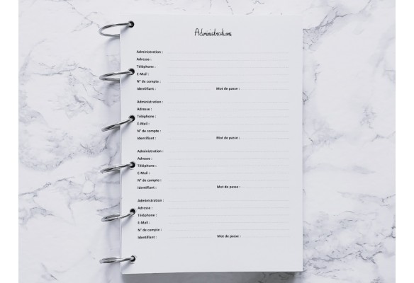 Administrations (Répertoire) - A4