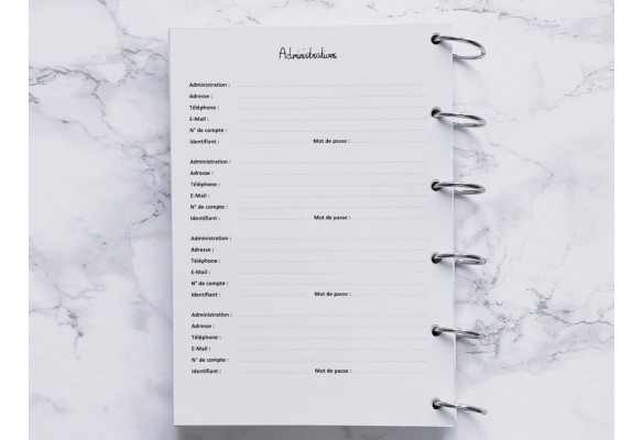 Administrations (Répertoire) - A4