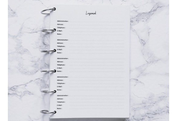 Logement (Répertoire) - A5