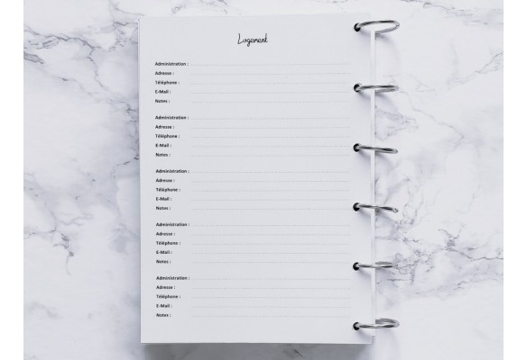 Logement (Répertoire) - A5