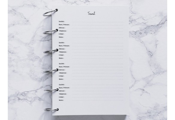 Travail (Répertoire) - A5