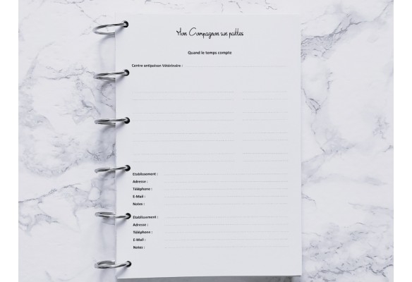 Mon Compagnon sur pattes (Répertoire) - A6